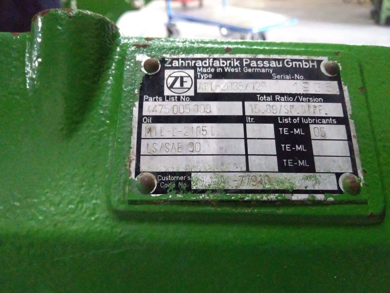 FRONTAXLE - John Deere 6000 Series - Image 2