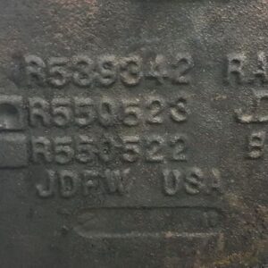 BACKENDHOUSING - John Deere 6R Series 6 cyl.