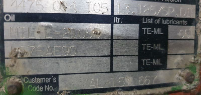 FRONTAXLE - John Deere 6000-20 4 cyl. - Image 11