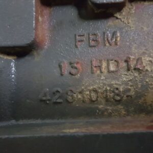 ENGINE - Massey Ferguson Serie 7600