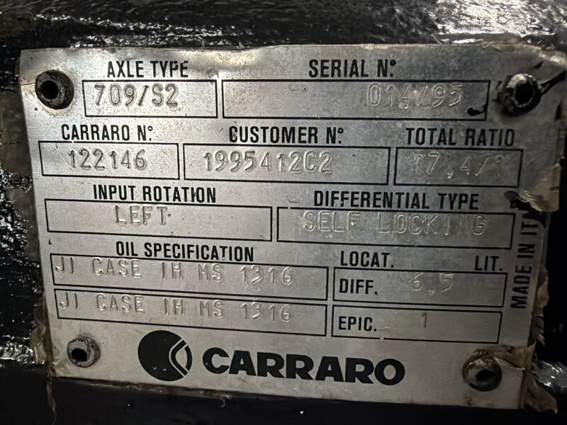 FRONTAXLE - Case IH Maxxum 5100 6 cyl. Series - Image 7